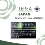 Terea Black Yellow Menthol Japan