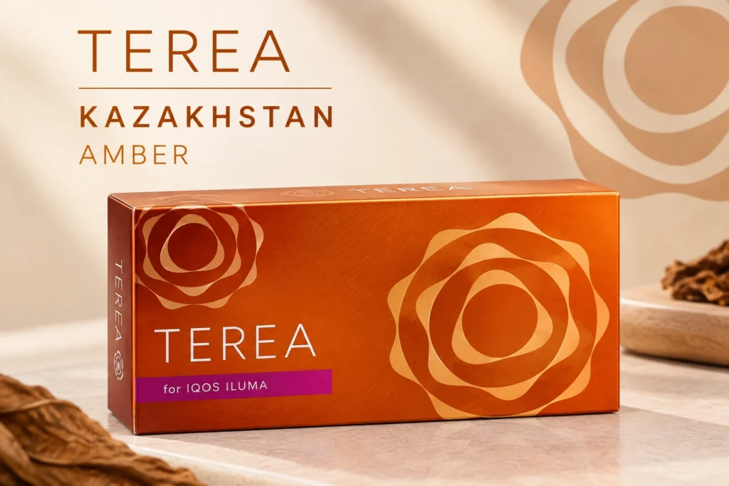 IQOS TEREA Amber Kazakhstan Review