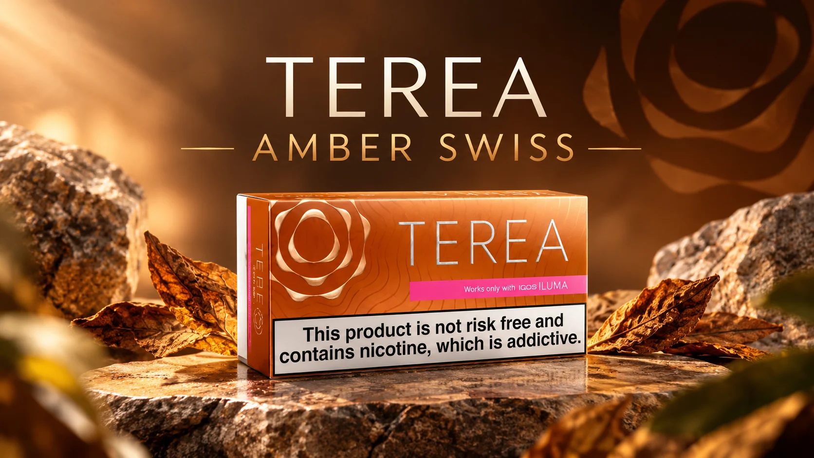 IQOS TEREA Amber Swiss