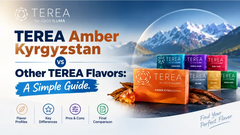 TEREA Amber vs Other Flavors
