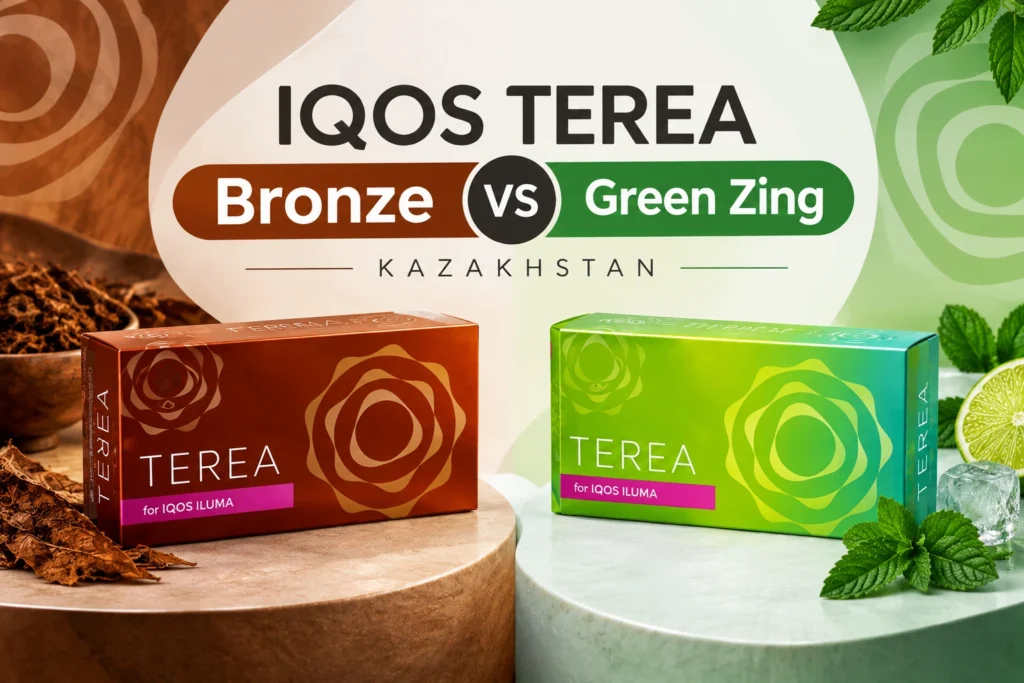 iqos terea bronze vs green zing which is better
