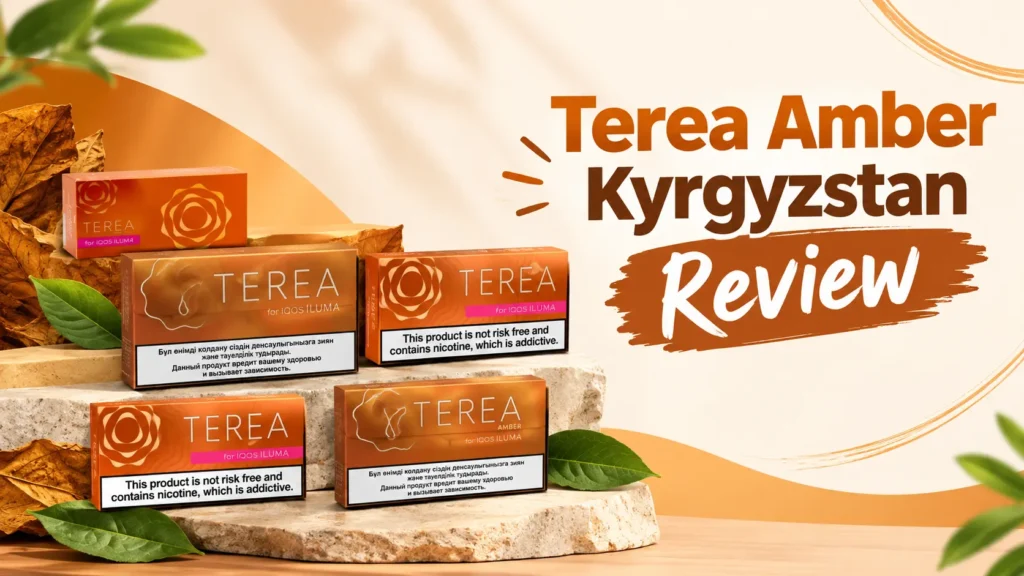 TEREA Amber Kyrgyzstan vs Other TEREA Flavors