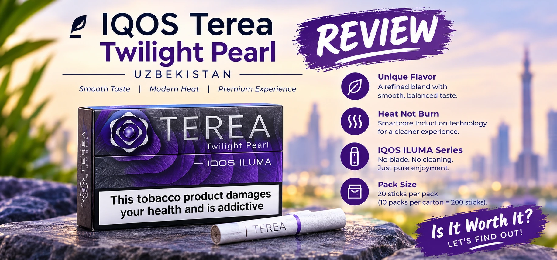Terea Twilight Pearl Uzbekistan review